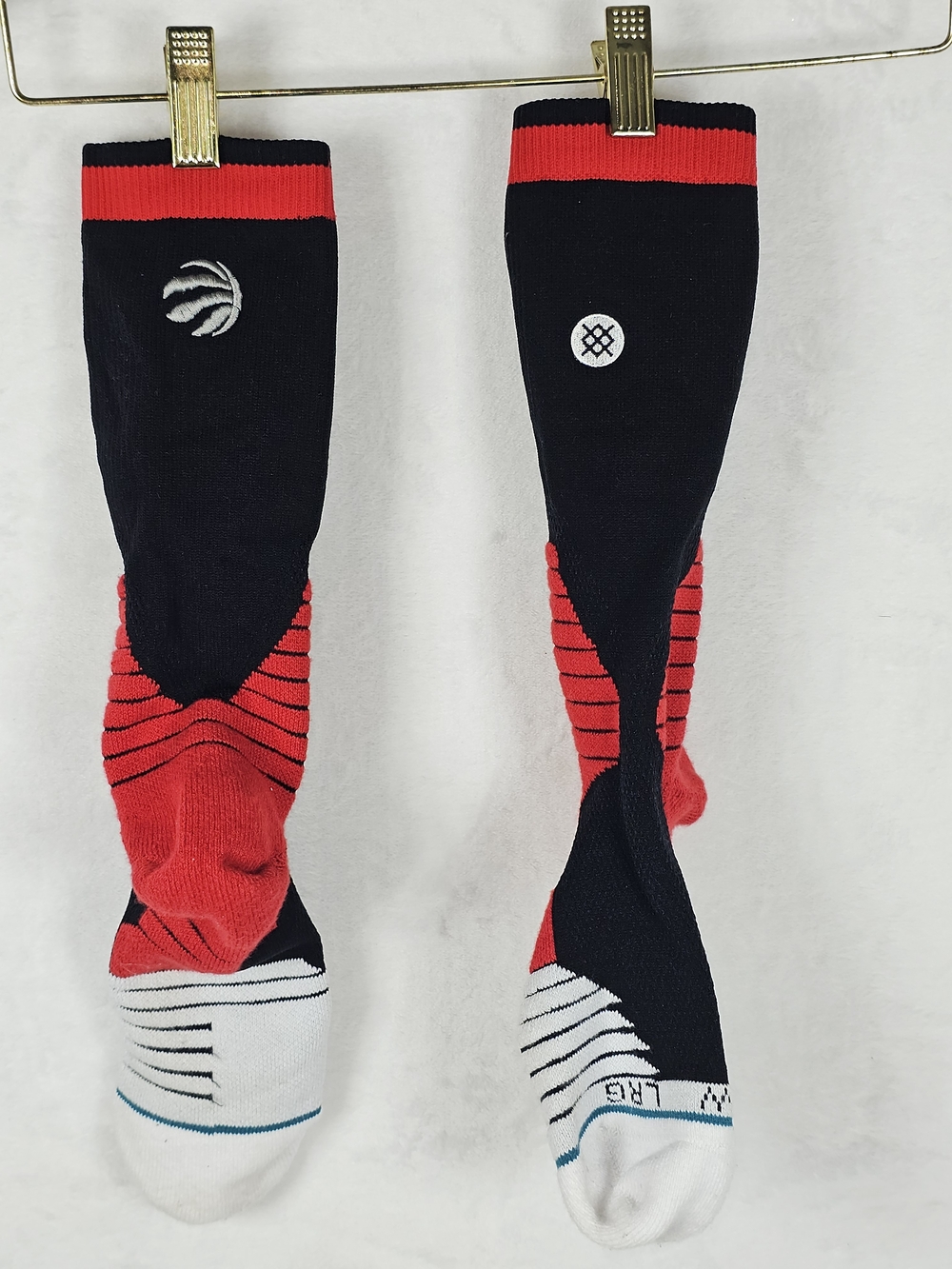 Stance Toronto Raptors Socks Size Large 9-12